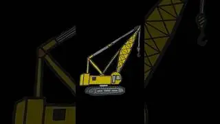 🏗️ Crawler Crane #crane #crawlercrane #howtodraw #drawing #art #myartistkid