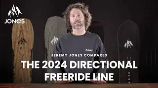 Jeremy Jones Compares | The 2024 Jones Directional Freeride Line/日本語字幕版