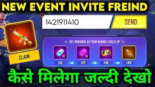 HOW TO COMPLETE FRIEND REFERRAL EVENT IN FREE FIRE NEW EVENT FREE FIRE TODAY EVENT FREE FIRE EVENT