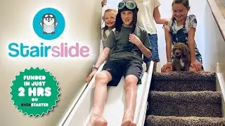 Stairslide: Indoor Slide For Stairs