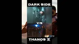 dark side vs thanos who is your favourite❤️😈 villain character ⚡ #dark side #thanos #DC #MCU #Shorts