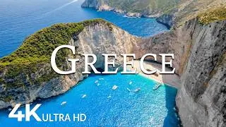FLYING OVER GREECE (4K UHD) – Soothing Music Along With Beautiful Nature Video - 4K Video ULTRAHD #6