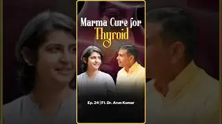 Cure thyroid in 30 days with marma chikitsa #shorts