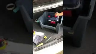 Car hacks #30 (trunk organizer)
