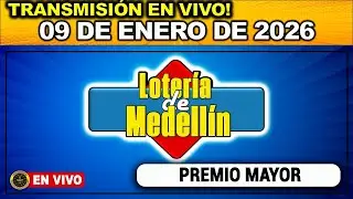 Resultado LOTERIA DE MEDELLIN del VIERNES 09 de Enero 2026