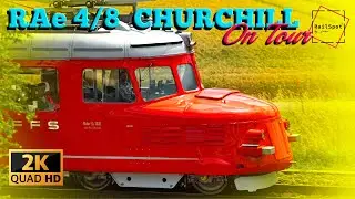 ROTER PFEIL  - RAe 4-8 1021 CHURCHILL -   SBB HISTORIC   [2K/UWQHD]