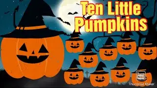 Ten Little Pumpkins | Pumpkin Song | Halloween Song for Kids | Nursery Rhymes | Boo TV