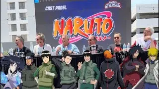 FULL Naruto dub cast panel at Anime Riverside 2025