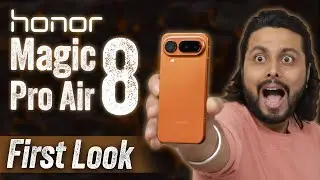Honor Magic 8 Pro Air First Look with Specs & Price Leaked &ndash; Ultra Slim Flagship! 🔥