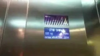 Retake - Otis Gen2 talking elevator at G Cinema City in rishon letzion (Parking elevator)