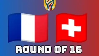 FRANCE VS SWITZERLAND | ROUND OF 16 | PES WORLD CUP 2025 | PES 2021