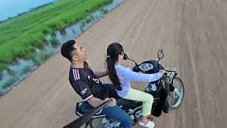 រៀនជិះម៉ូតូដំបូង 🚦 | Beginner Motorcycle Riding Lesson