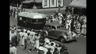 1937 Marshfield, Wisconsin Homecoming Parade, filmed by J.P. Adler