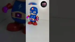 Dancing Captain America Toy || cute doll toy 2021 || top10shopindia #shorts #top10shop #ytshorts