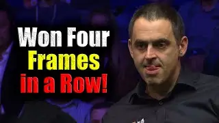 Ronnie O'Sullivan's Opponent Had Enough Only For One Frame!