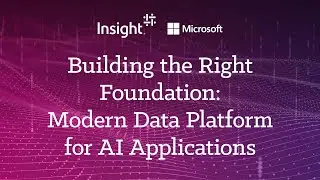 Building the Right Foundation: Modern Data Platform for AI Applications