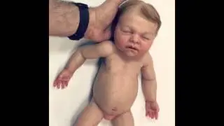Fake Baby : Full Silicone New Born Baby That Looks Like A Real Baby
