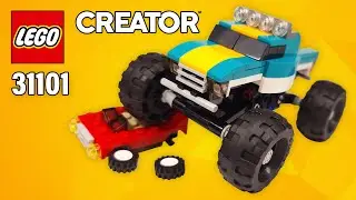LEGO Monster Truck (31101)[163 pcs] Building Instructions Step-by-Step | Top Brick Builder