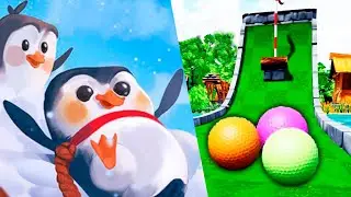PINGÚINOS 🐧 Y GOLF IT ⛳ con Fargan | (Ark empieza 22:00 España)