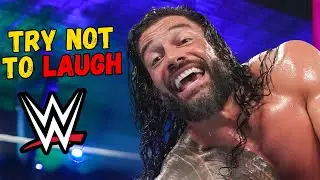 Самые смешные моменты WWE: попробуй не засмеяться. Челлендж №1