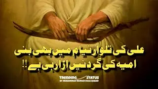 Wah Kya baat mere maula ki  Hazrat Imam Ali Status Shia Status WhatsApp Noha Status Trending status