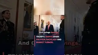 Trump imposes aggressive tariffs, facing political backlash and market turmoil #worldnews #news