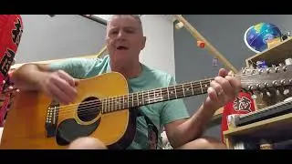 Maton FG150 12 String Demo - snippet of Behind Blue Eyes -  Limp Bizkit