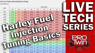 Harley Fuel Injection Tuning Basics Live Tech Talk - Kevin Baxter - Pro Twin Performance
