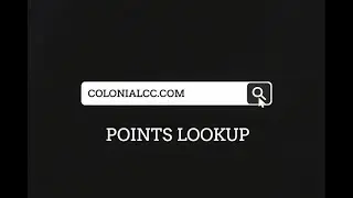Colonial CC Tutorials: Lottery Points Lookup