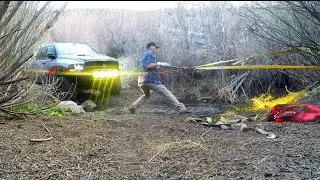 Off Road Adventure in a Ram Truck - Lost, Broken and Stuck but having FUN!