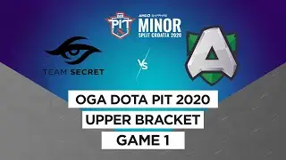 Secret vs Alliance | Game 1 UB Round1 | OGA DOTA PIT 2020