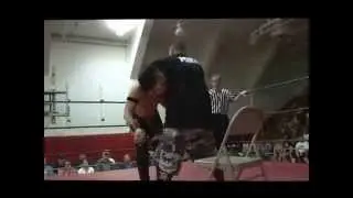 Mad Man Pondo Suplex's Dave Crist Onto A Chair
