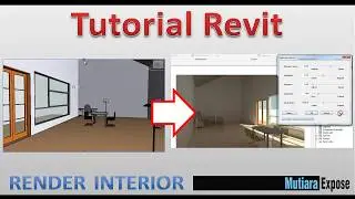 KURSUS REVIT - RENDER INTERIOR Pakai Revit