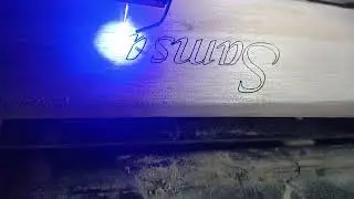 Laser name on cricket bat 
