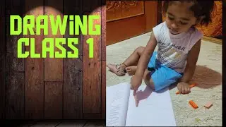 Free drawing class for kids | ABCD drawing class - 1 | kids drawing | easy drawing
