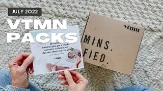 VTMN Packs Unboxing July 2022: Health Subscription Box