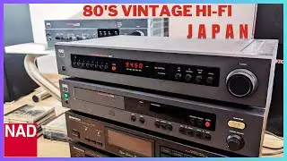 Vintage Hi-Fi NAD 3400 Stereo Amplifier / NAD 4300 Tuner Monitor Series Part 1