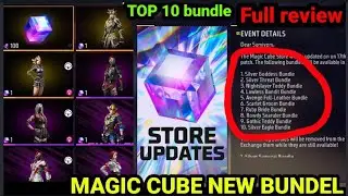 FREE FIRE MAGIC CUBE STORE UPDATE ll 10 NEW BUNDEL ll ENCUVETER BUNDLE MAGIC CUBE ll star gamer