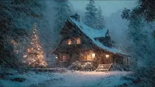 WINTER'S BLIZZARD & WIND SOUND FOR SLEEPING 🎄 | CHRISTMAS SNOWSTORM AMBIENCE & HOWLING WIND ASMR !!!