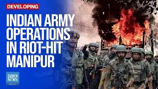 Manipur On High Alert for Suspected Influx of 900 Kuki Militants from Myanmar | Dawn News English