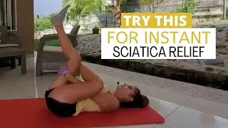 One Magical Stretch for Instant Sciatica Relief / GET Fit With Sher