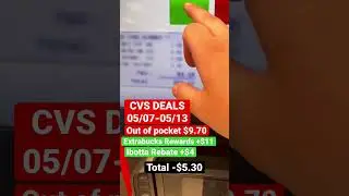 May 7th through May 13th CVS deals were incredible 🤌🏽🤌🏽 #cvs #couponing #coupons #deals