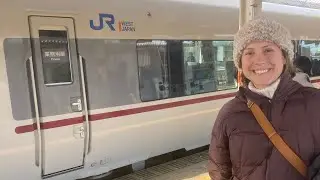 Train ride to Kinosaki Onsen, Japan