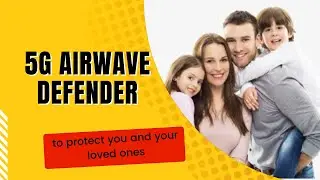 5G AIRWAVE DEFENDER REVIEW - How to get away from EMF radiation and protect you and your family