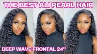 DEEP WAVE FRONTAL WIG INSTALL | THE ULTIMATE MELT STEP BY STEP FT ALI PEARL HAIR