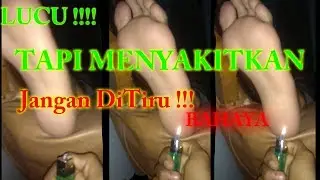 Prank kantor Jilid 1 | PRANK your friend's feet with a match so that you wake up from sleep !!