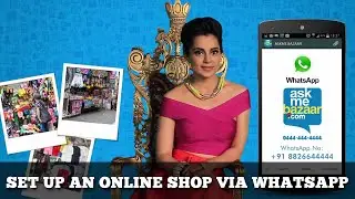 Set up an online shop via WhatsApp - ASKME BAZAAR