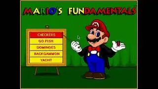 Mario's Game Gallery/FUNdamentals - Checkers (Gameplay)