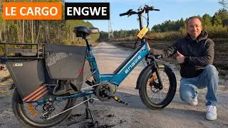 Engwe LE20 - Le v&eacute;lo &eacute;lectrique type Cargo par Engwe
