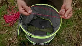 Hur man monterar Lineworker Elcertifierad Kasts&aring;g fr&aring;n Nordic Pocket Saw - Svensk textning